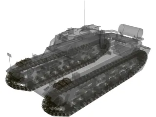 Matilda Mk2 3D Model