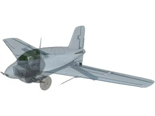 Messerschmitt Me 163 Komet 3D Model