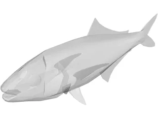 Full Fish 3D Model