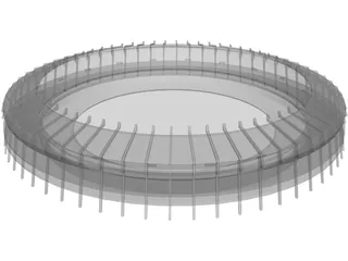 Stadium 3D Model