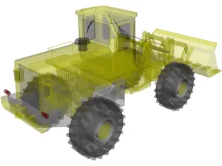 Front End Loader 3D Model