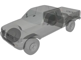 Toyota HiLux UTE 3D Model