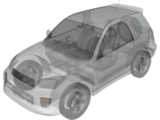 Toyota RAV4 (2000) 3D Model