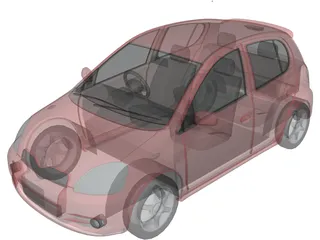 Toyota Yaris 3D Model