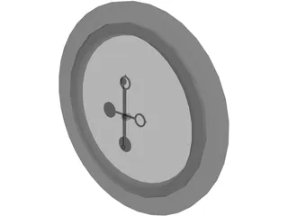 Clock 3D Model