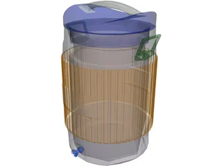 Drink Cooler 3D Model