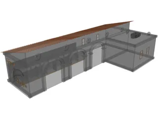 Bar Small 3D Model