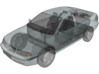 Skoda Octavia 3D Model