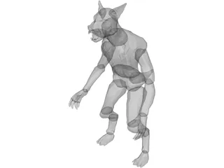 Warewolf 3D Model