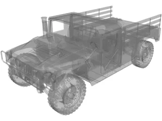 HUMVEE 2-door 3D Model