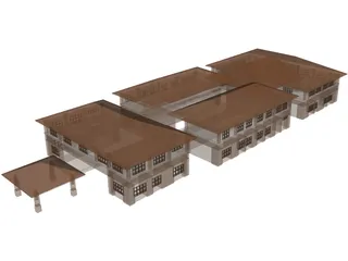 Multi Purpose Building 3D Model