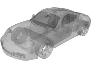 Porsche Cayman S 3D Model