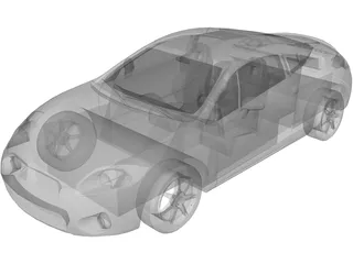 Mitsubishi Eclipse GT (2006) 3D Model