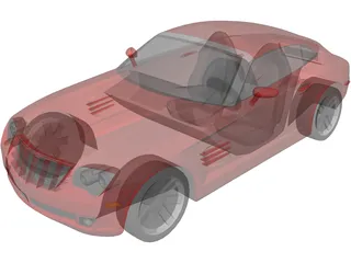 Chrysler Crossfire (2005) 3D Model