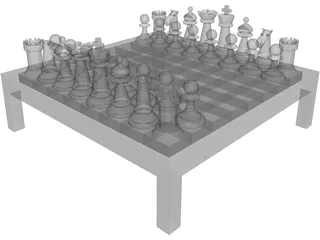 Chess Free 3D Models download - Free3D