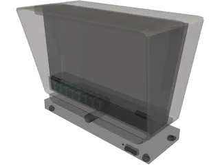 Microfilm Reader 3D Model