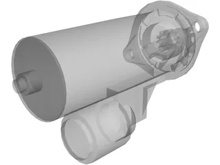 Starter Motor 3D Model