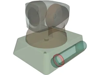 PC WebCam 3D Model