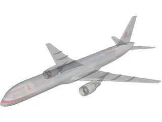 Boeing 757-200 3D Model