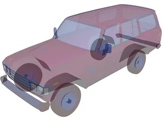 Toyota Land Cruiser 3D Model