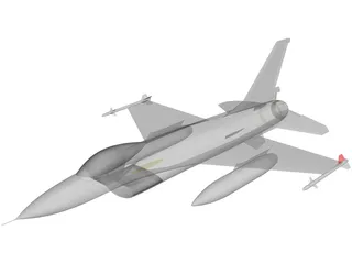 F-16 3D Model