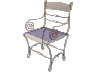 Porch Chair 3D Model