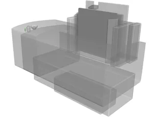 Home Printer 3D Model