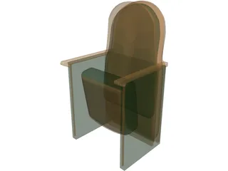 Theater Seat 3D Model