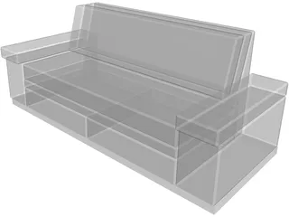 Flop Sofa 3D Model
