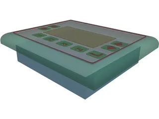 Control Panel 3D Model