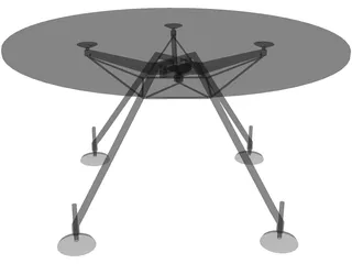 Table Hi-Tech 3D Model