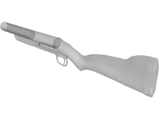 M79 Grenade Launcher 3D Model