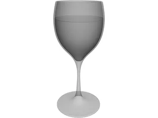 Wine Glass 3D Model