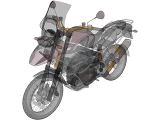 BMW R1200GS 3D Model