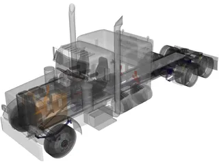 Peterbilt 379 3D Model