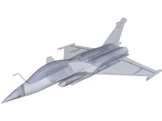 Dassault Rafale 3D Model