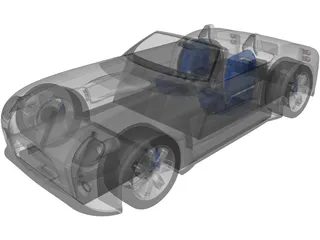 Ford Shelby Cobra (2004) 3D Model
