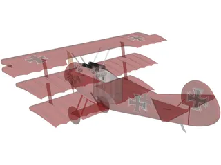 Triplane German 3D Model