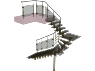 Stairs 3D Model