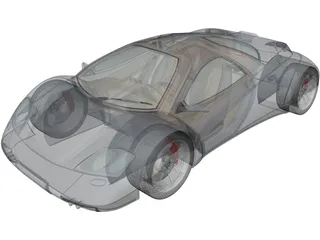 Nimble Car Concept 3D Model