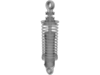 Bilstein MDS860 Shock Absorber 3D Model