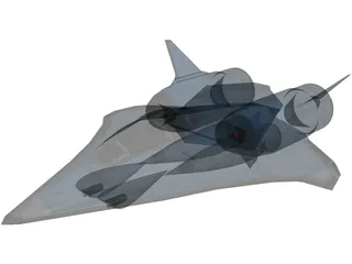 Aliens Spaceship 3D Model