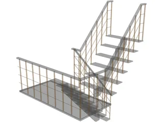 Stair 3D Model