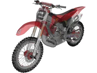 Honda CR 250 3D Model