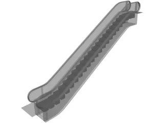 Escalator 3D Model