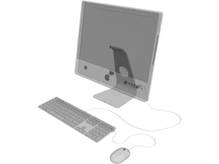 Apple iMac 3D Model