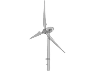 Wind Energy 3D Model