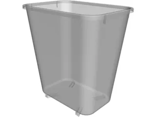 Trash Can 3D Model