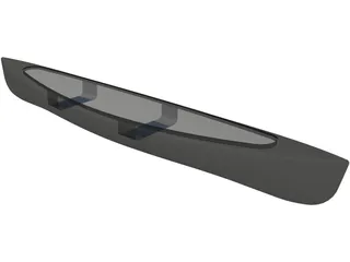 Canoe 3D Model