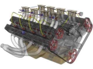 Vinson Engine 3D Model